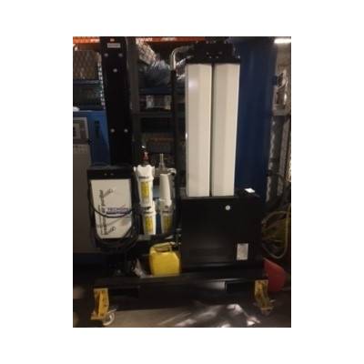 Groupe de filtration vertical