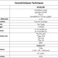Sonde Alpha Beta DP2R/4B reconditionnée