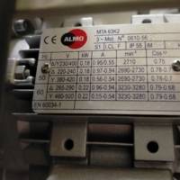 Ventilateur avec moteur ALMO / 0,22 KW/ 3280 tr par mn / Tension 380V