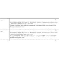Registres F2A RRE et RRO