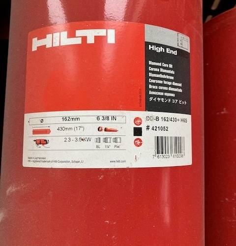 Couronne Forage Diamant DD-B 162/430 + HCS