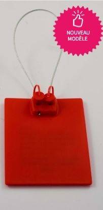 Porte étiquettes blanc 70*90MM