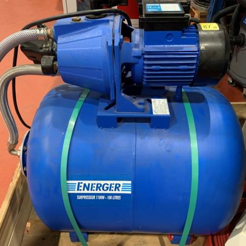 Surpresseur 1100 W - 100 L - ENERGER