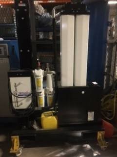 Groupe de filtration vertical