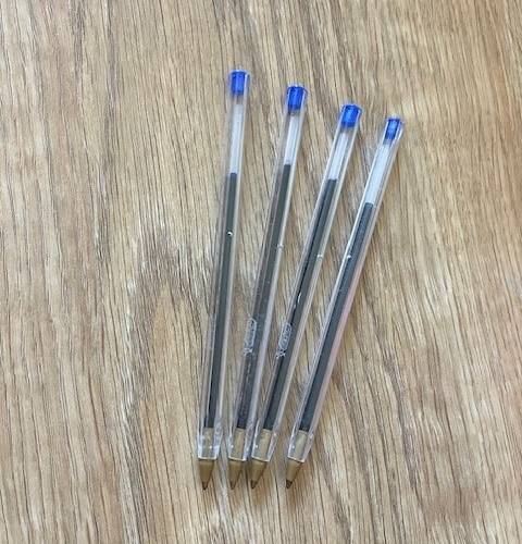 Stylo bille couleur bleue